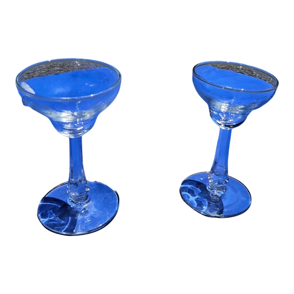 VTG 2 Liquor Cocktail Glass by Libbey Glass Co